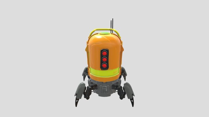 Spider Bot (Farmer) 3D Model