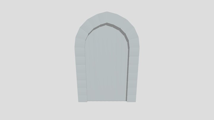 small dungeon door 3D Model
