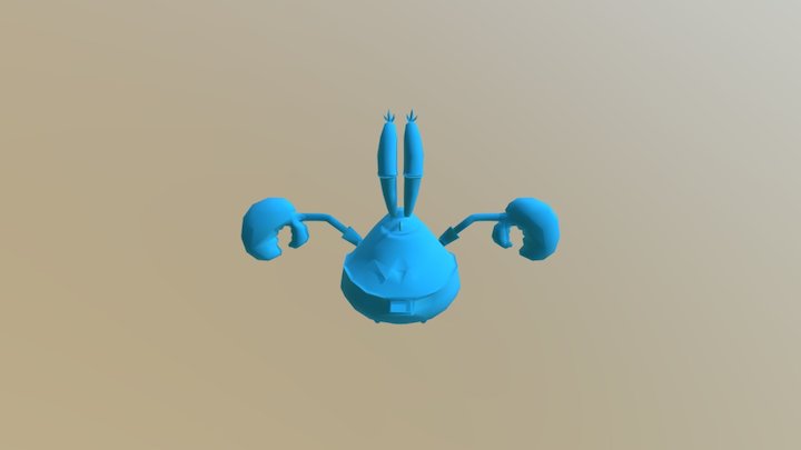 drug krab 3D Model