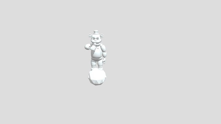 Freddy Malfunction Animation 3D Model