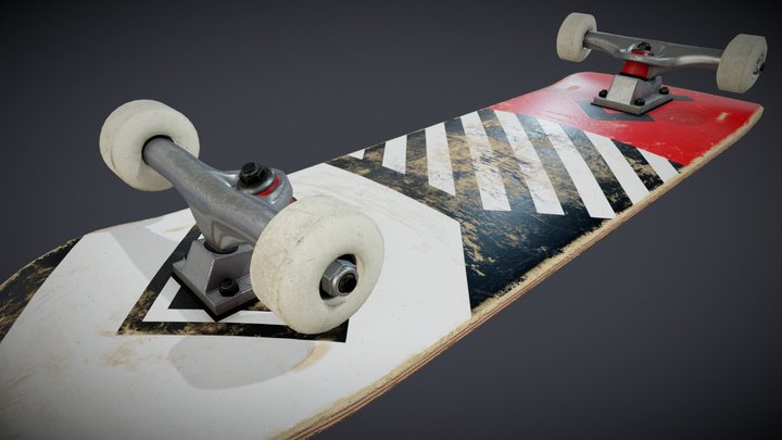 Skateboard 3D Model