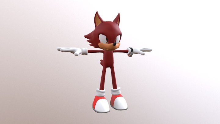 Neo Metal Sonic Render Pose - 3D model by nibrocrock (@NibrocRock