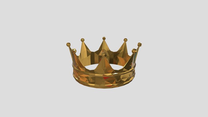 lowpolycrown 3D Model