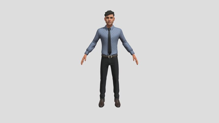 Hero 3D Model