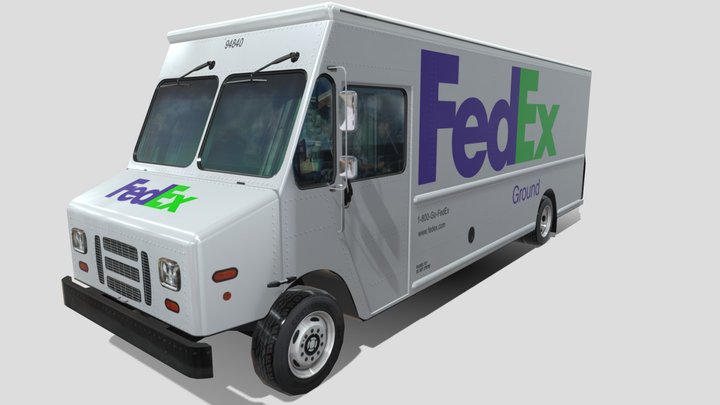 Fedex 3D models - Sketchfab
