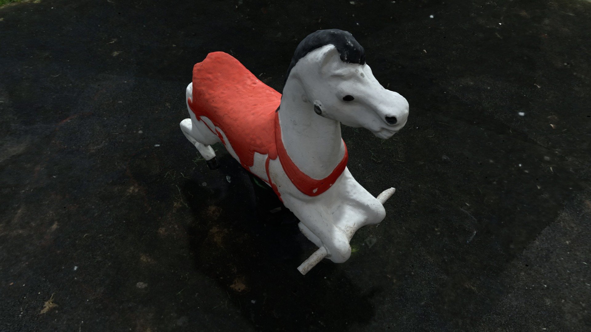 Playground Horse FREE 3D Scan Project A7