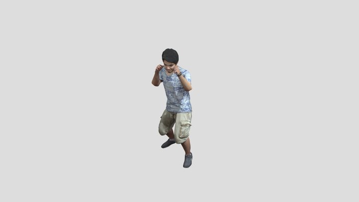 Auto_colored 3D Model