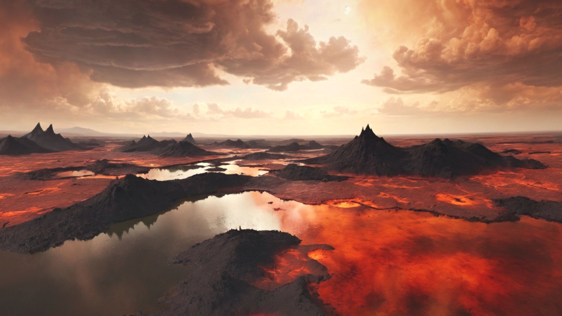 HDRI Lava Land Panoramas Megapack Vol.2 - Buy Royalty Free 3D model by ...