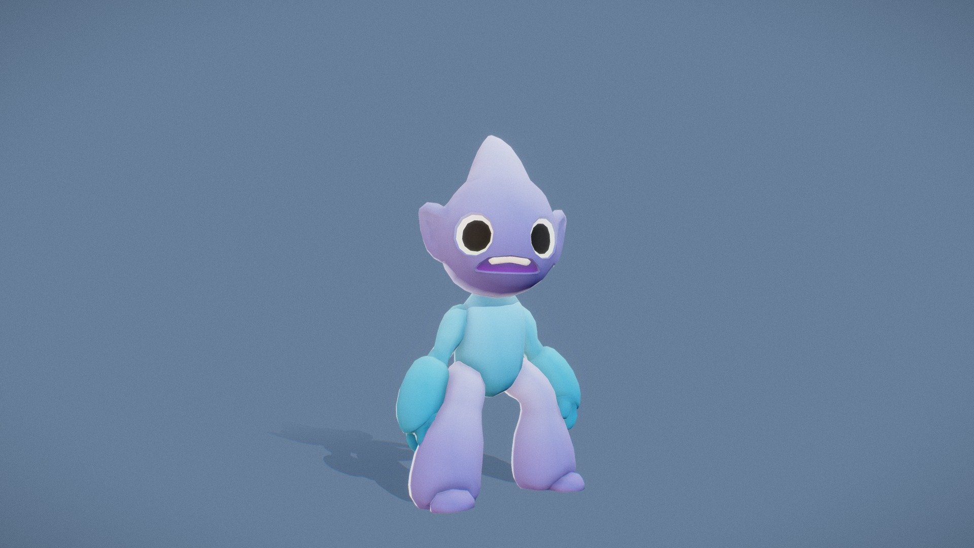 Cartoon Characters - Small Diggie Warrior - Buy Royalty Free 3D model ...