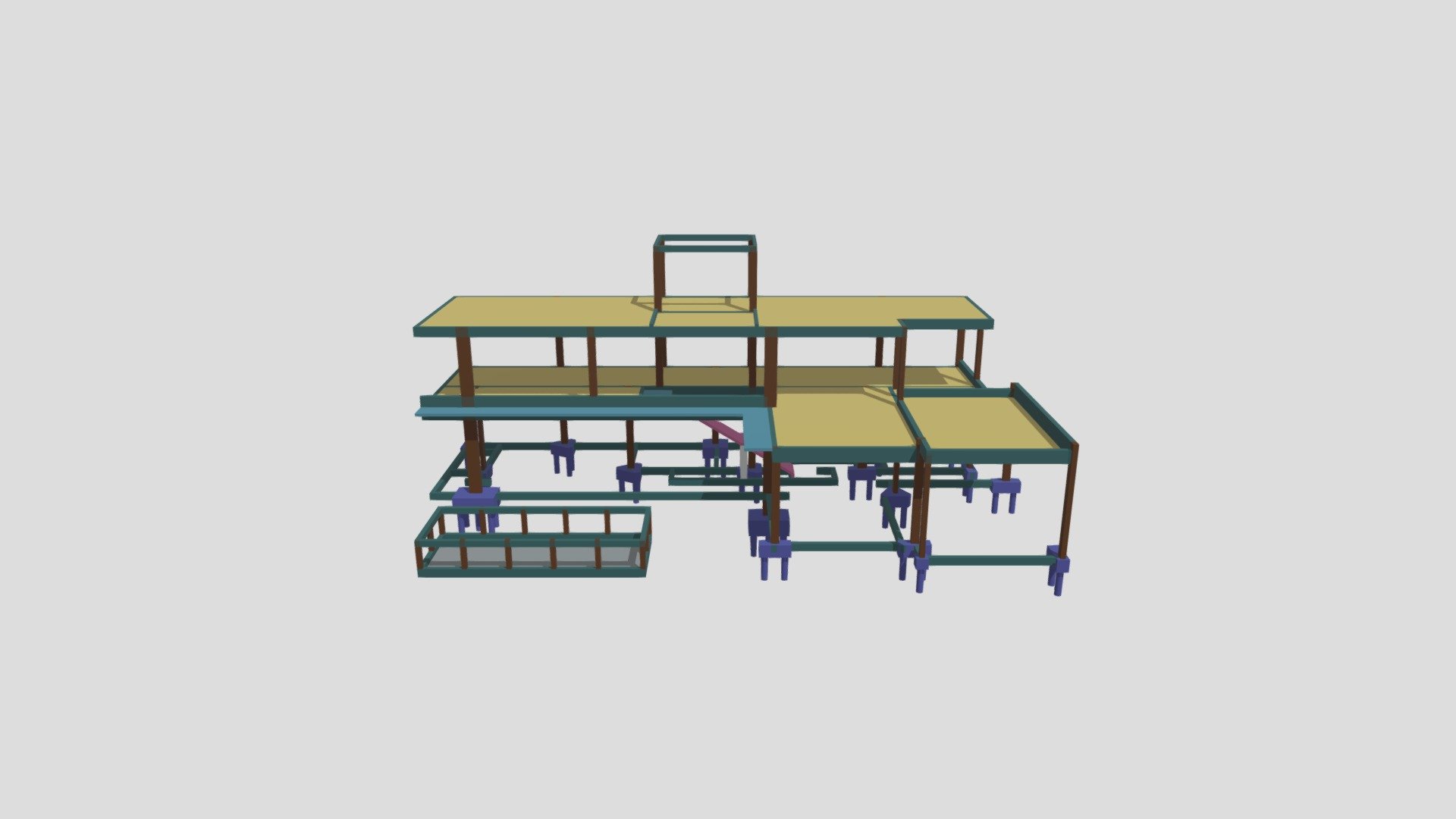 3D Residência MRT - Santa Luísa