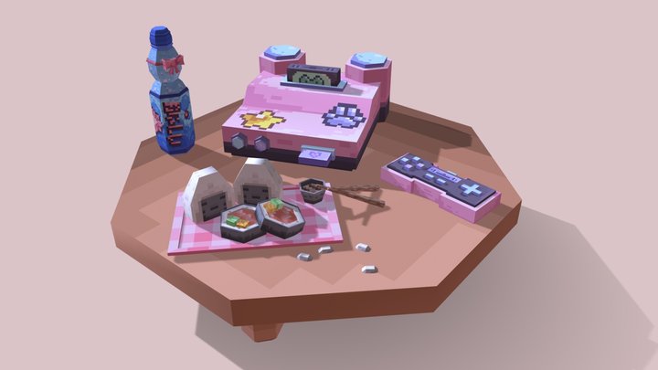 Sushi Save Point 3D Model