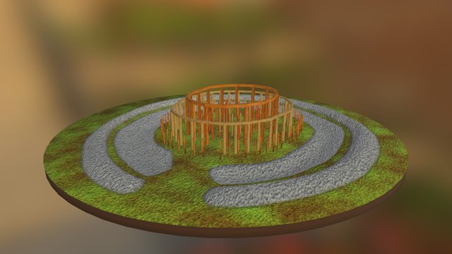 Woodhenge 3D Model