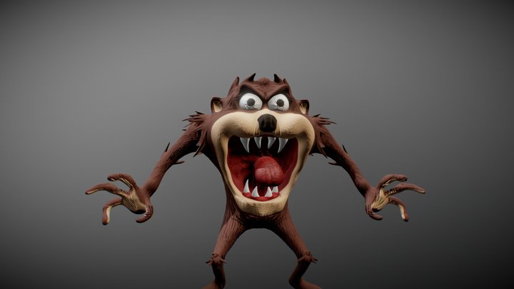 Tazmania - Trabajo de Simulacion y Fluidos II 3D Model