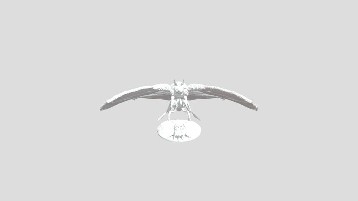 Mothra 3D Model