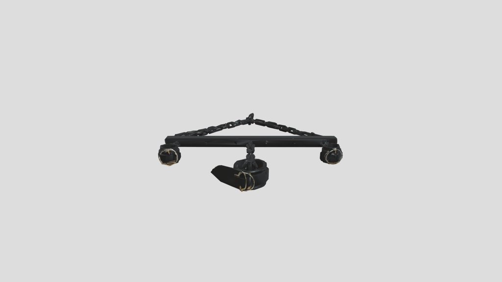 BDSM Steel Pillory Spreader Bar