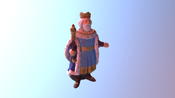 King figure 3D scan 3D Model