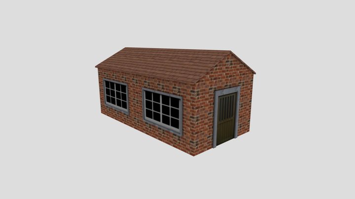 Basic House 3D Model