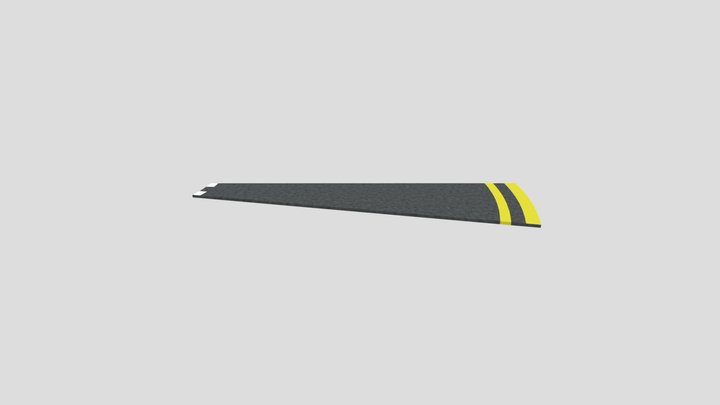 MAG Double Yellow Dash Two Half Curve 15 – Modèle 3D gratuit STL