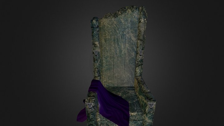 Throne of Sacred Geo 3D Model