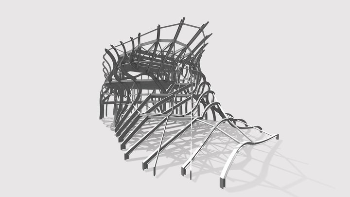 3D Structure Vanke 3D Model