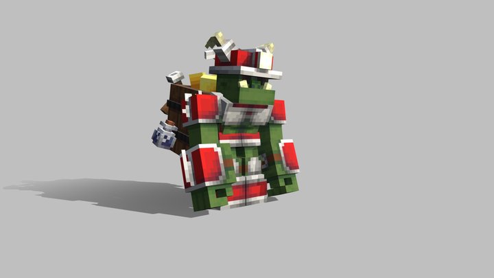 Orc miner 3D Model