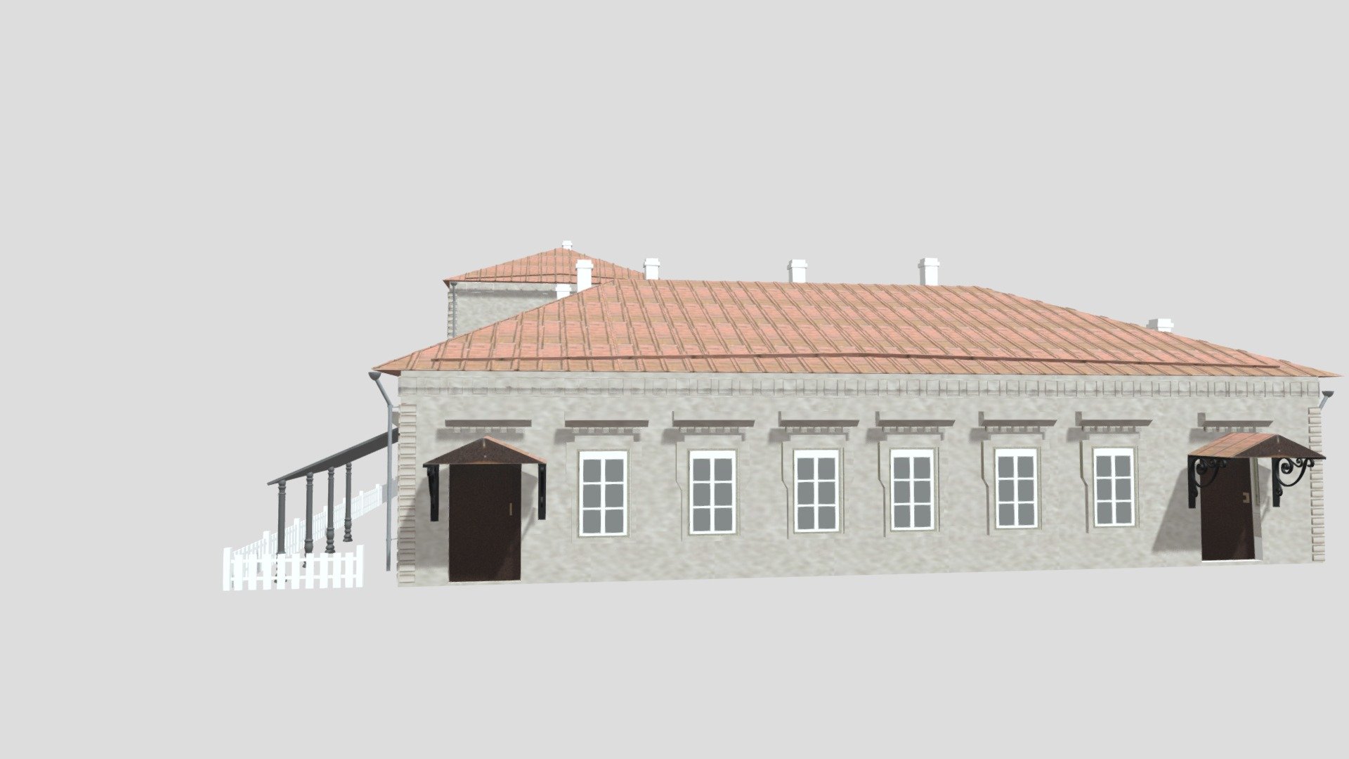 Dom 3d - 3D model by Oleg Kulischov 1986 (@Oleg1986) [5815ce4] - Sketchfab