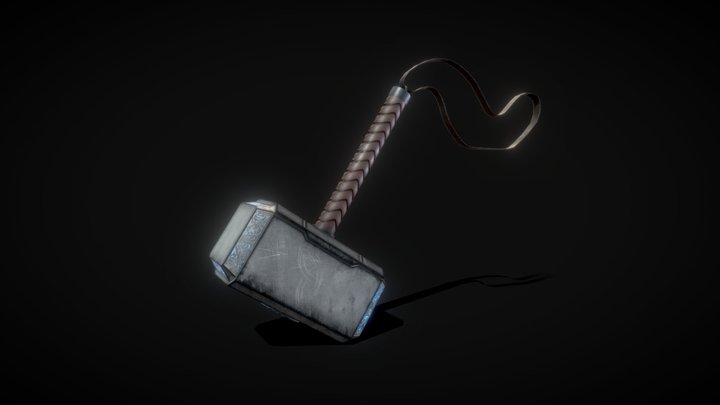 Mjolnir 3D Model