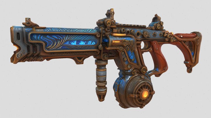 Steampunk-]X[-Rifle-Beta