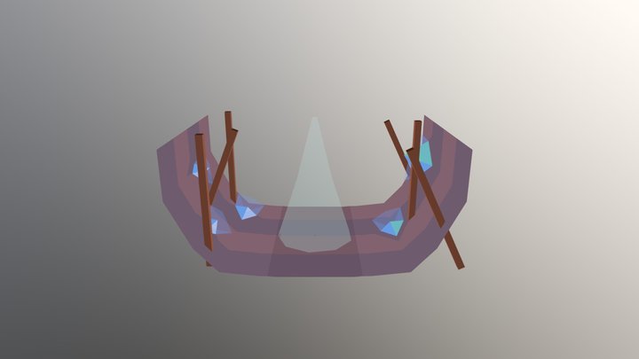 Cave Stage 3D Model
