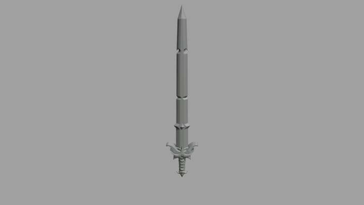 new fantacy sword 3D Model