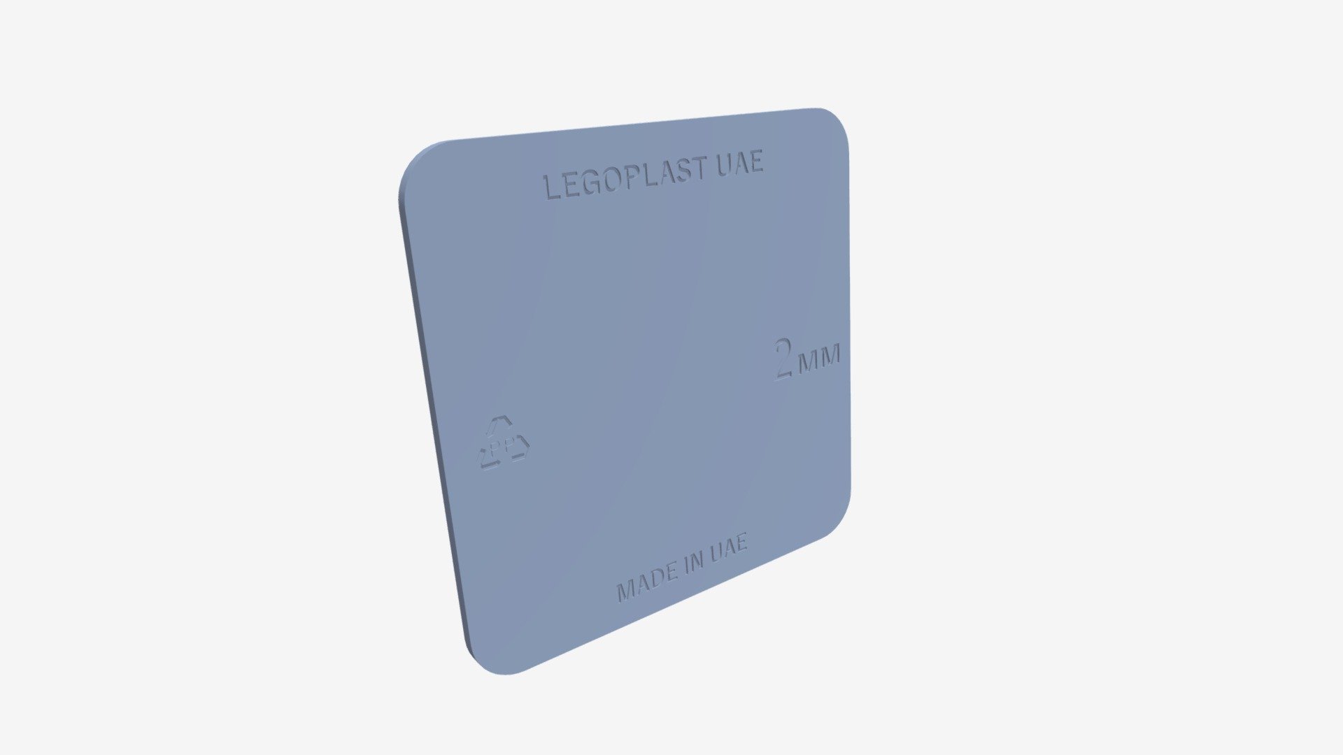 SH2 – 2 mm Leveling Shim Pad — Sketchfab embed 3D viewer