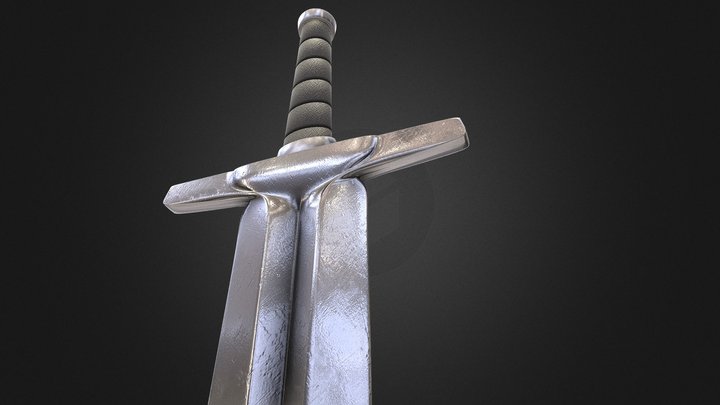 Realistic 3D Model - Sword 3D Model