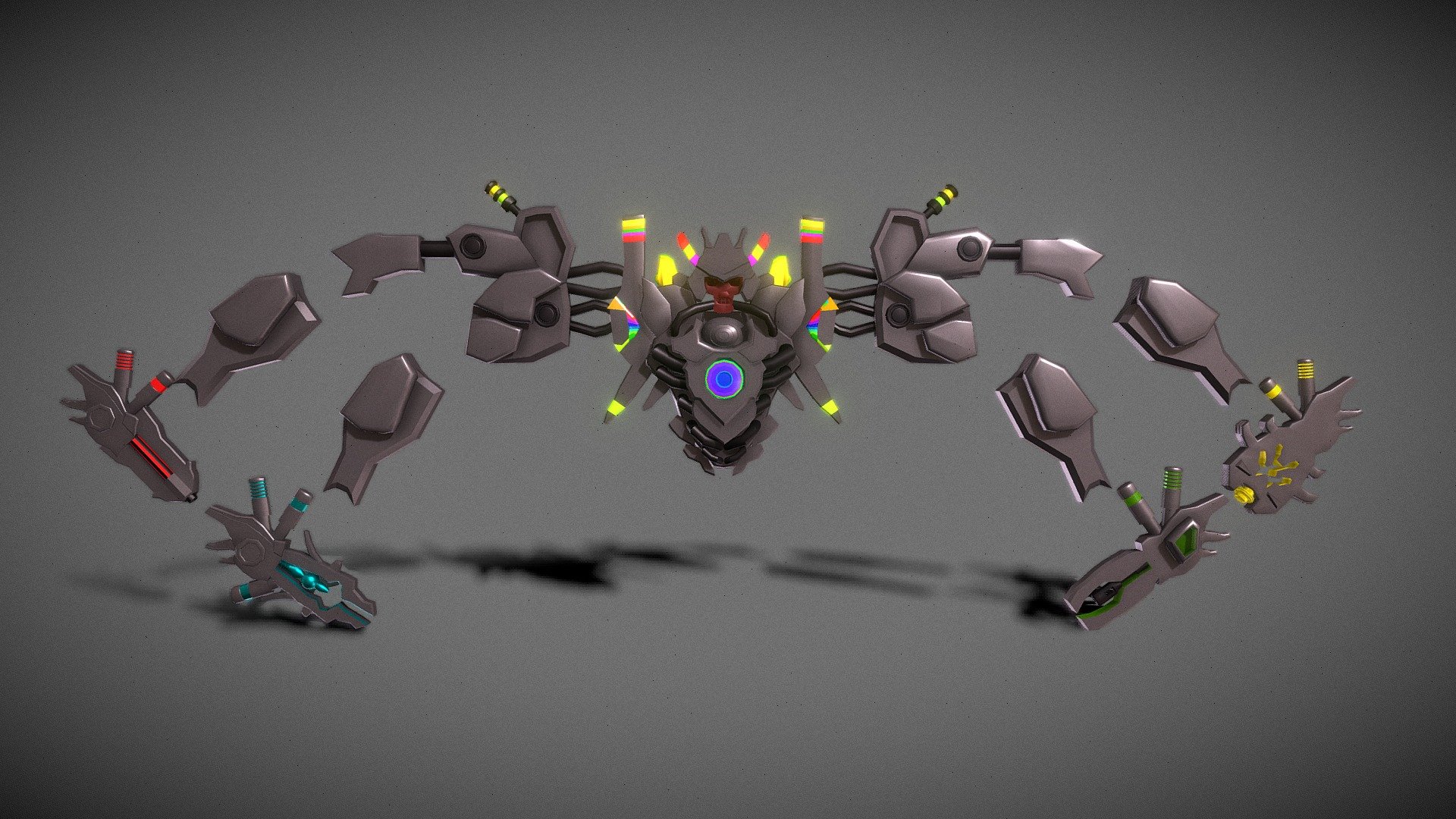 XF-09 Ares Exo Mech - Download Free 3D model by patmateee [5819c68 ...