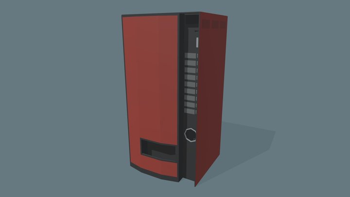 Vending machine 3D Model