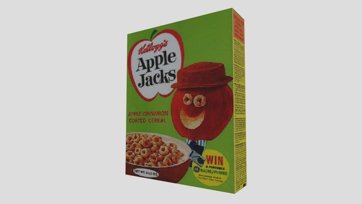 (1965) apple jacks 3D Model
