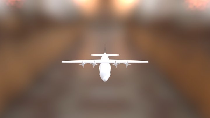 Transport Plane 3D Model