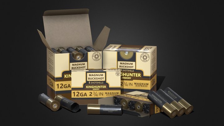 KINGHUNTER Armory | Magnum Express 3D Model
