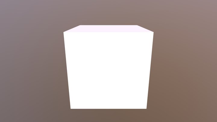 Box Doing Jump 3D Model