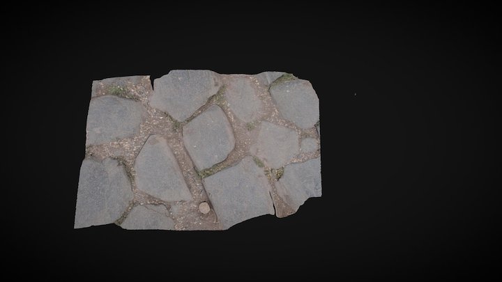 Roman Forum Street 3D Model
