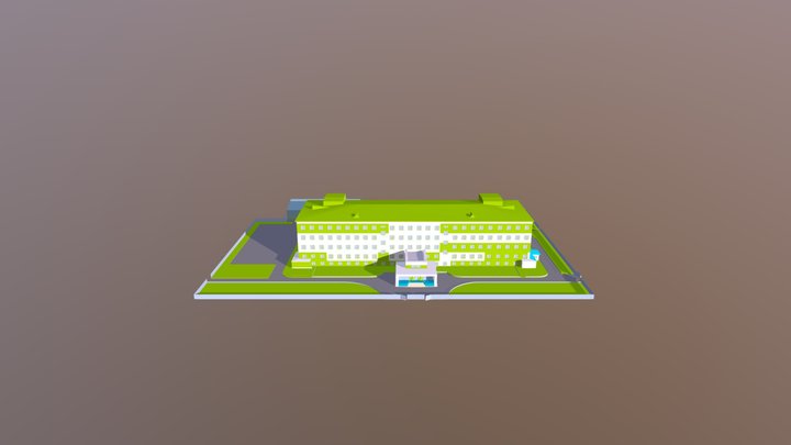 Municipal School 3D Model