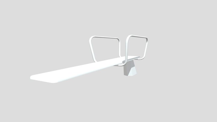 Diving Board 3D Model
