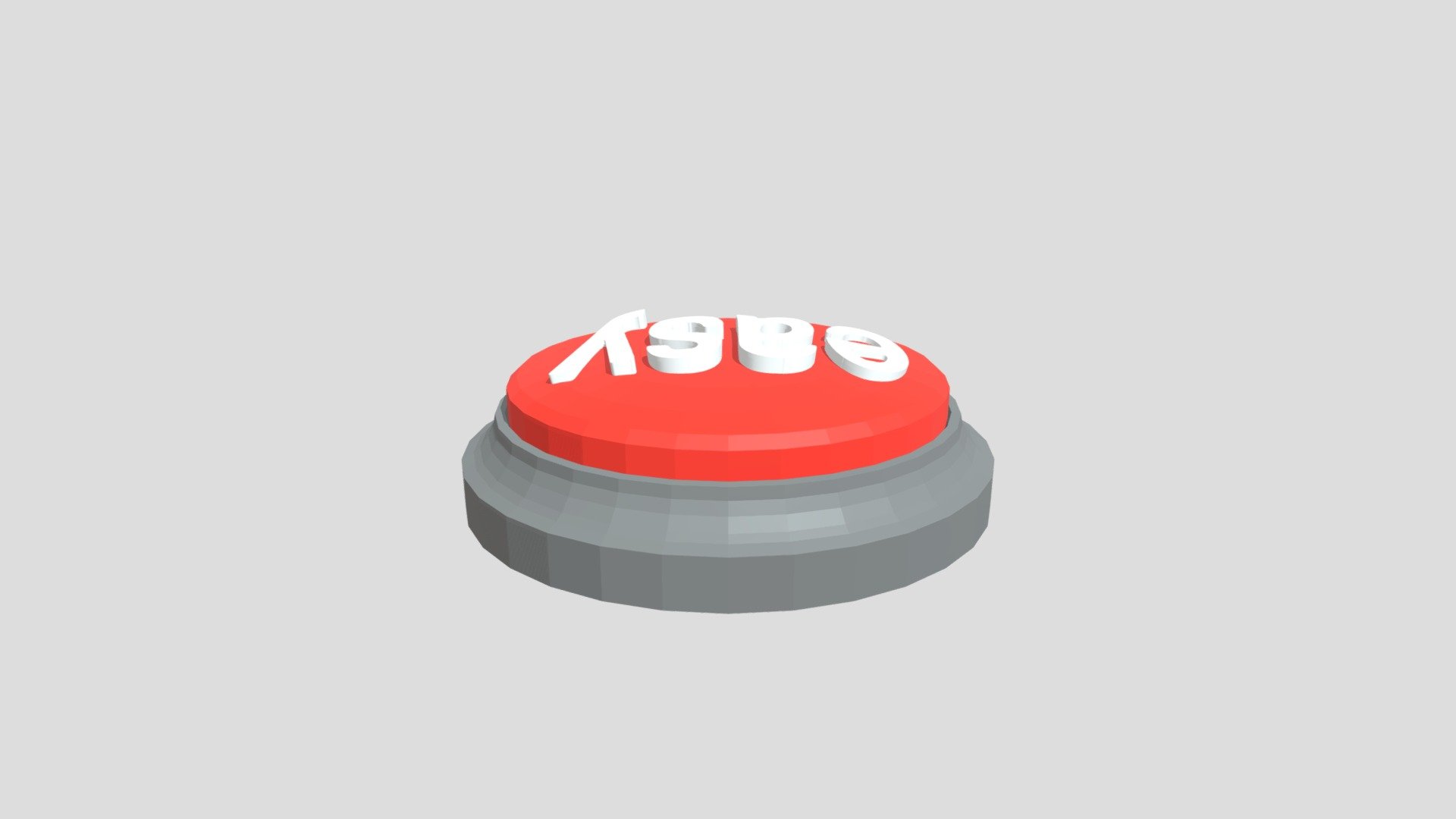 Easy Button — Sketchfab embed 3D viewer