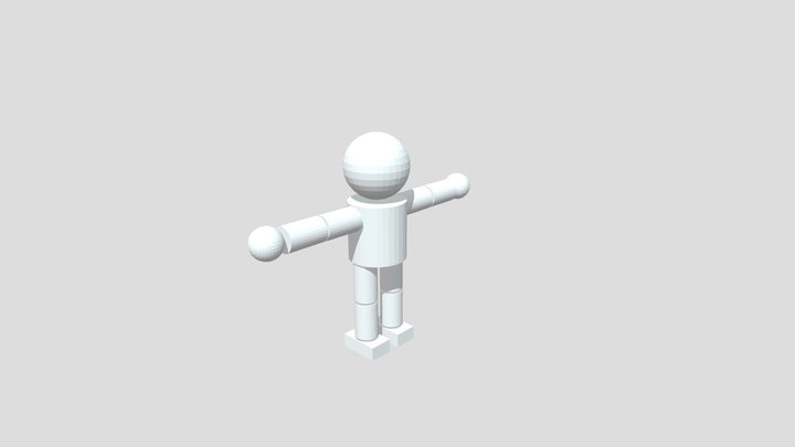 Simple Man (Rig) 3D Model