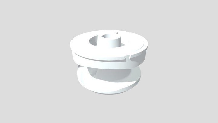 Water Turbine - CAD Model 3D Model