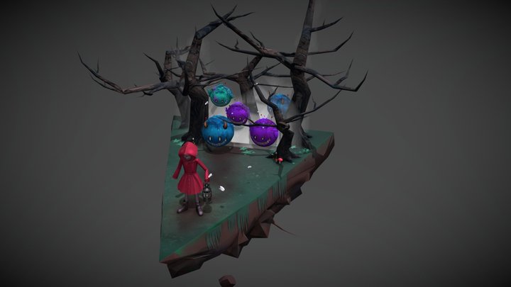 Monster Garden 3D Model