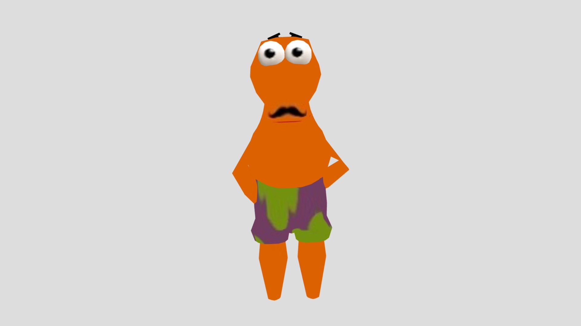 Patrick Neighbor not t posing with updated tex - Download Free 3D model ...