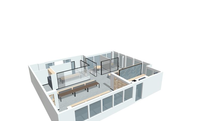 Bitpool Office 3D Model