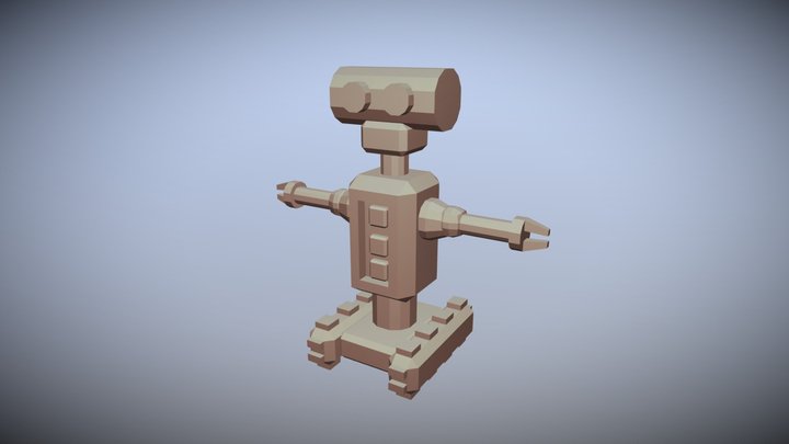 Lata Bot 3D Model