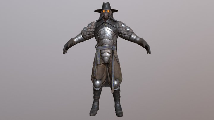 WithHunter-Tpose 3D Model