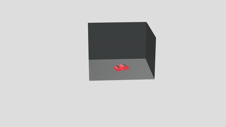 Guitar Pedal 3D Model